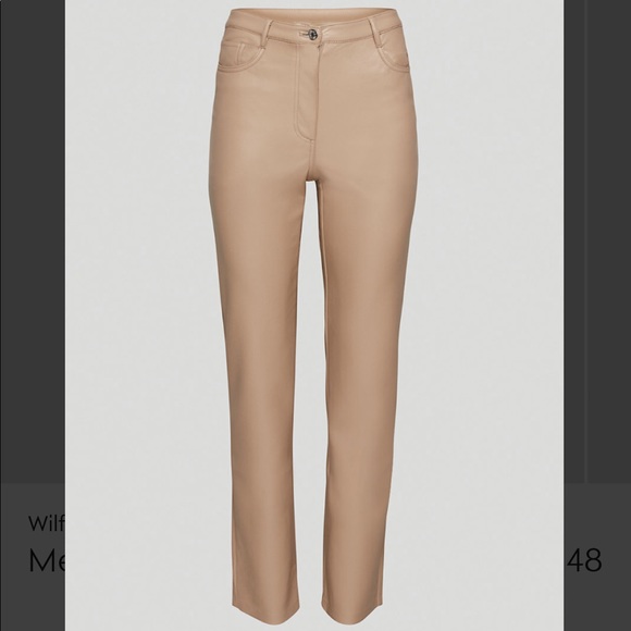 Aritzia Pants - ✨LAST CHANCE✨ ARITZIA Wilfred Melina Leather Pant